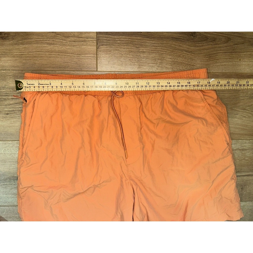 Mens AE 24/7 Trekker 5.5" Shorts Lot Of 2- Orange‎ And Dark Green Large - Picture 7 of 8
